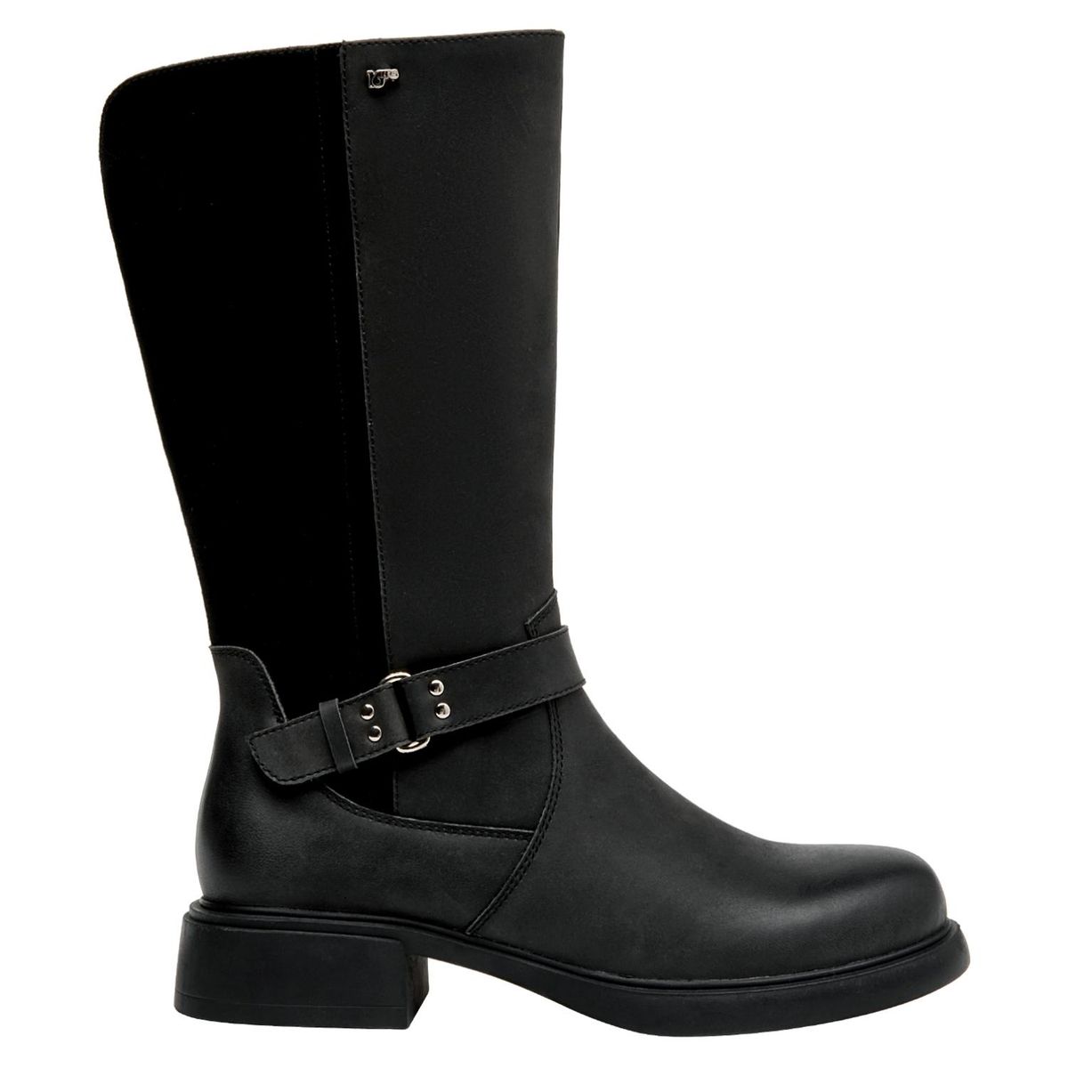16 HRS - Bota Mujer Cuero Negro 16 Hrs