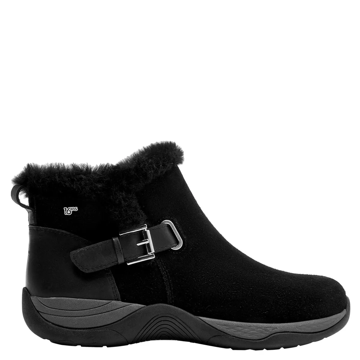 16 HRS - Botin Mujer Cuero Negro 16 Hrs
