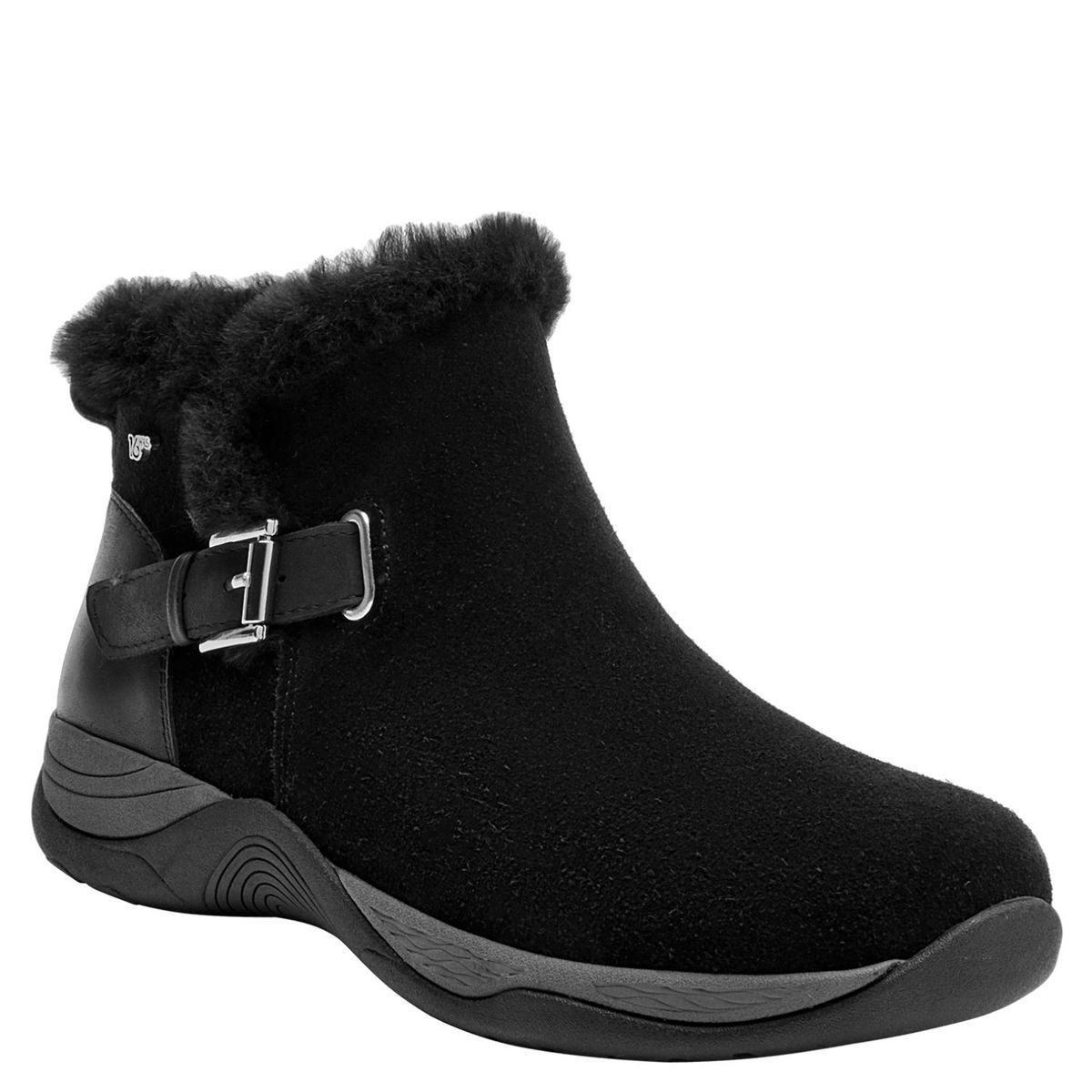 16 HRS - Botin Mujer Cuero Negro 16 Hrs