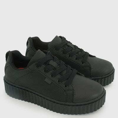 Imagen 2 del producto Zapatilla Escolar Niña Negro (30 a 33)