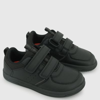 Imagen 2 del producto Zapatilla Escolar Unisex Niño Negro (26 A 29)