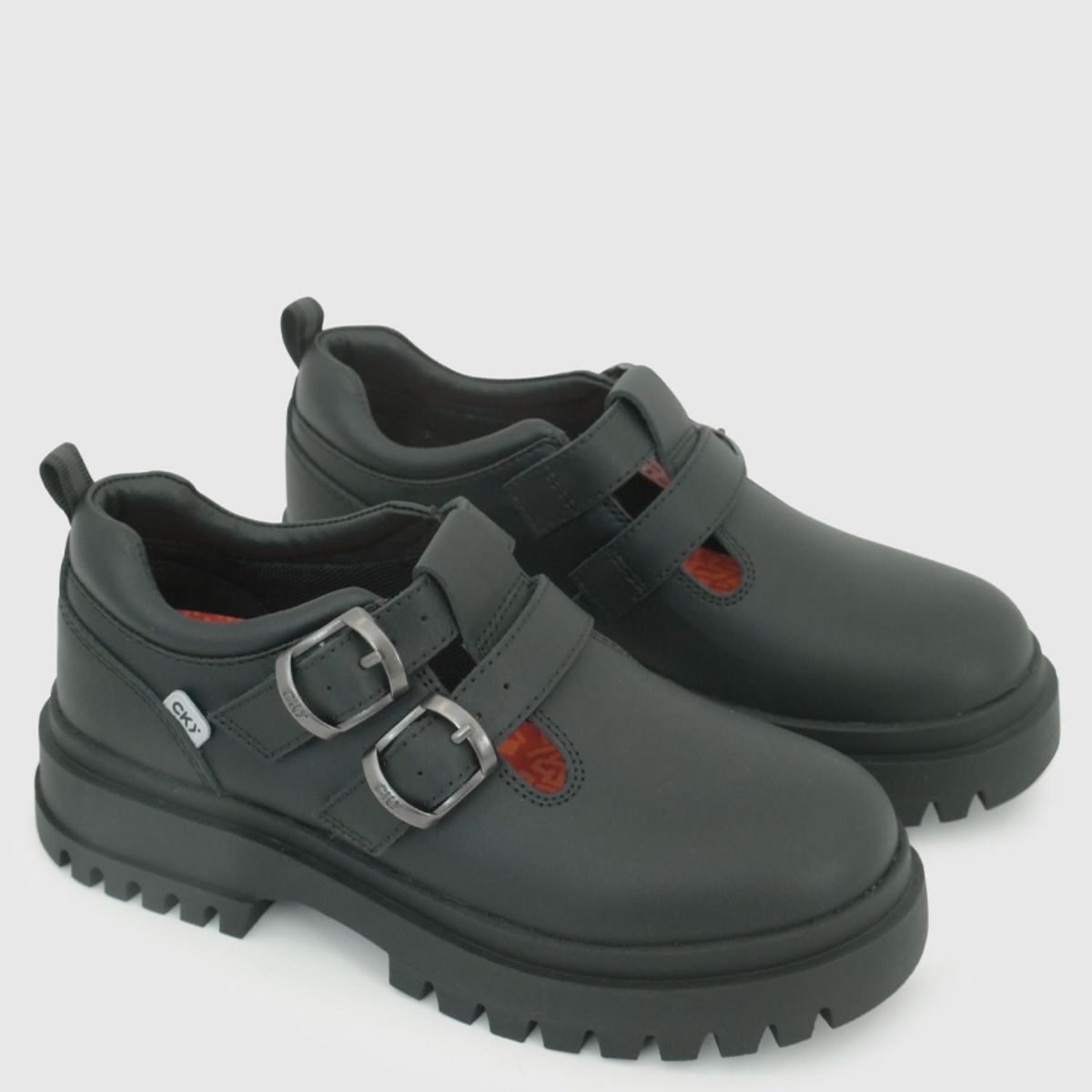 COLLOKY - Ballerina Escolar Niña Negro (34 A 39) Colloky