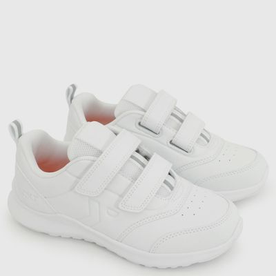 Imagen 2 del producto Zapatilla Escolar Unisex Niño Blanco (30 A 33)