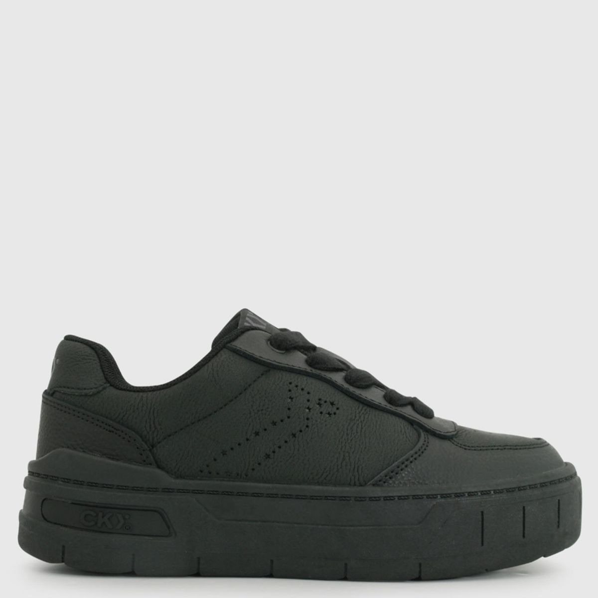 COLLOKY - Zapatilla Escolar Niña Negro (34 A 38) Colloky