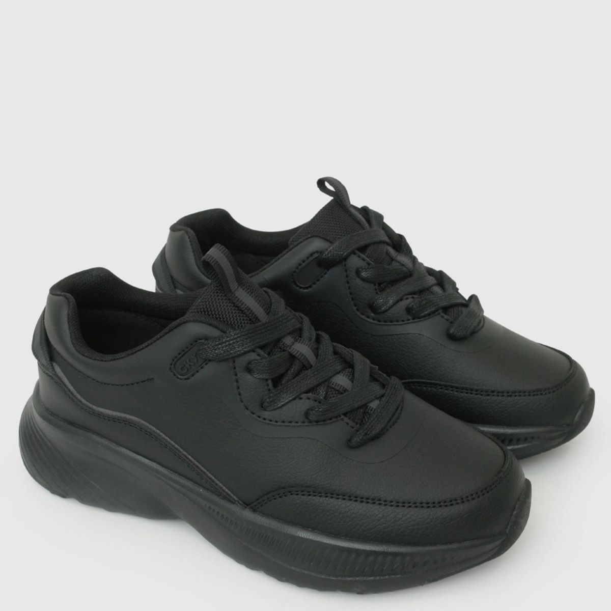 COLLOKY - Zapatilla Escolar Niño Negro (34 A 41) Colloky