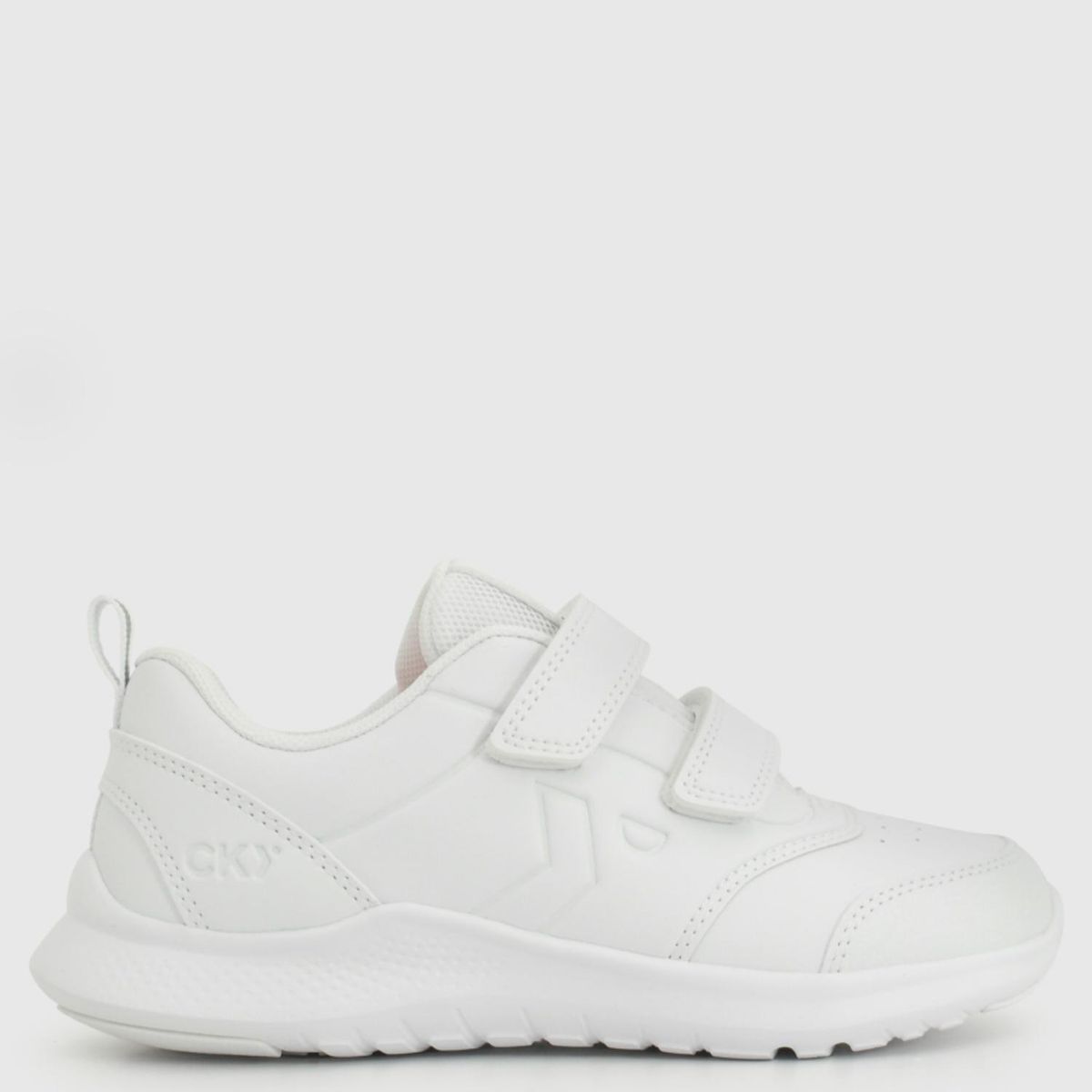 COLLOKY - Zapatilla Escolar Unisex Niño Blanco (23 A 29) Colloky