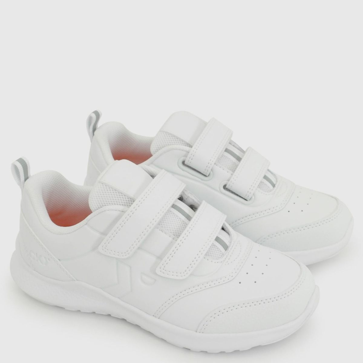 COLLOKY - Zapatilla Escolar Unisex Niño Blanco (23 A 29) Colloky