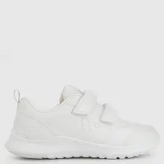 COLLOKY - Zapatilla Escolar Unisex Niño Blanco (23 A 29)