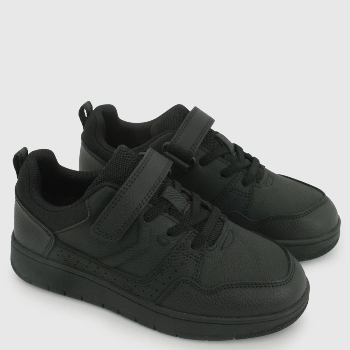 COLLOKY - Zapatilla Escolar Unisex Niño Negro (34 A 39) Colloky