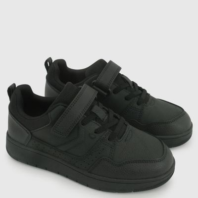 Imagen 2 del producto Zapatilla Escolar Unisex Niño Negro (30 A 33)