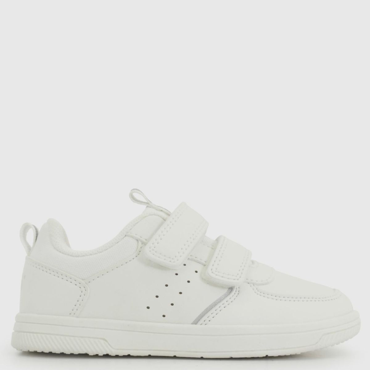 COLLOKY - Zapatilla Escolar Unisex Niño Blanco (26 A 29) Colloky