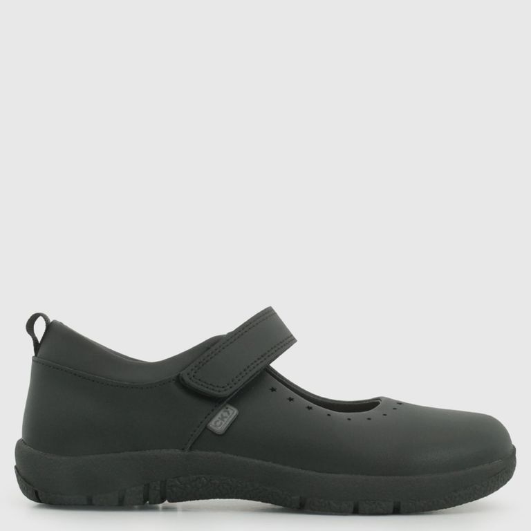 COLLOKY Ballerina Escolar Niña Negro (26 A 29)