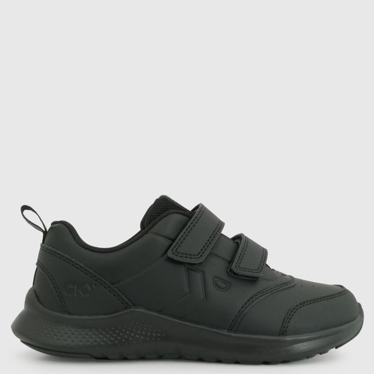 COLLOKY Zapatilla Escolar Unisex Niño Negro (30 A 33)