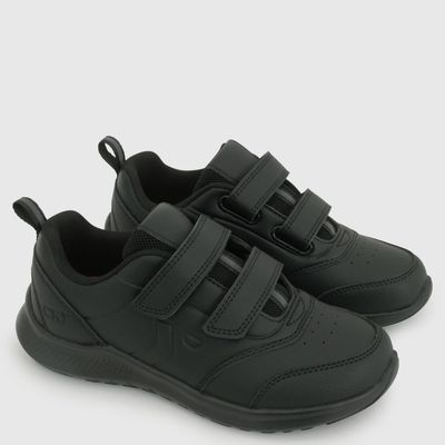 Imagen 2 del producto Zapatilla Escolar Unisex Niño Negro (30 A 33)