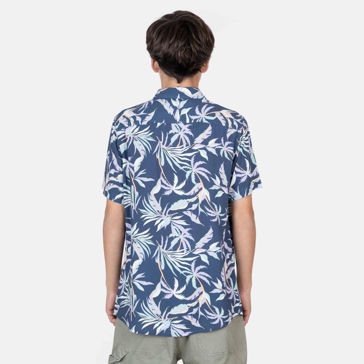MAUI AND SONS - Camisa Manga Corta Niño Azul Maui And Sons