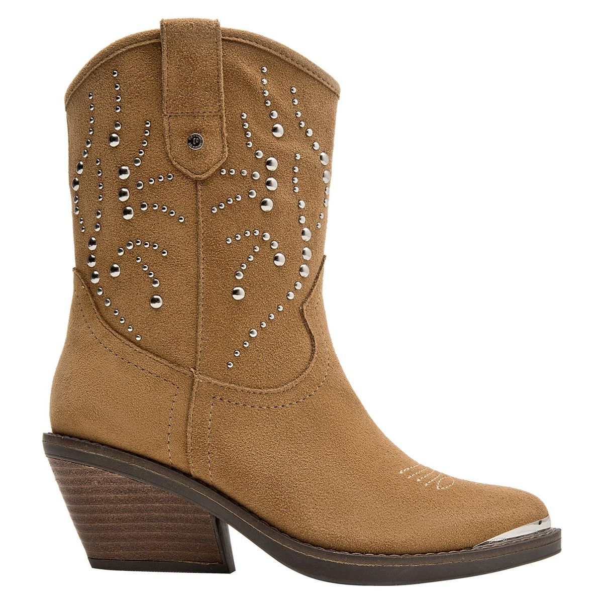 POLLINI - Bota Mujer Cuero Café Pollini