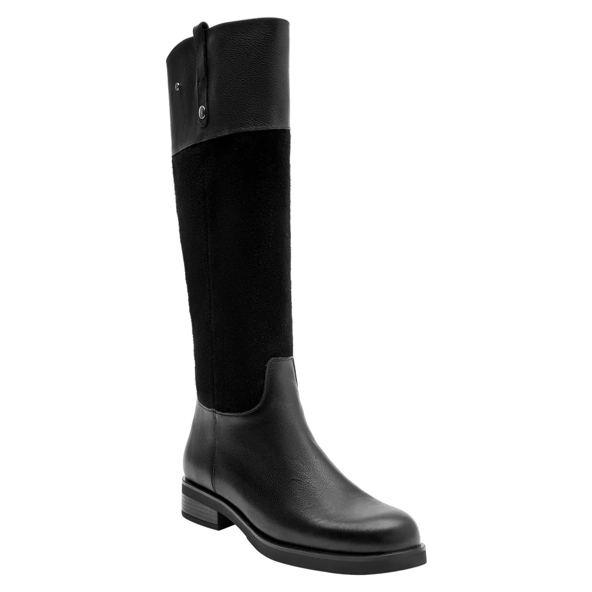 POLLINI - Bota Mujer Cuero Negro Pollini