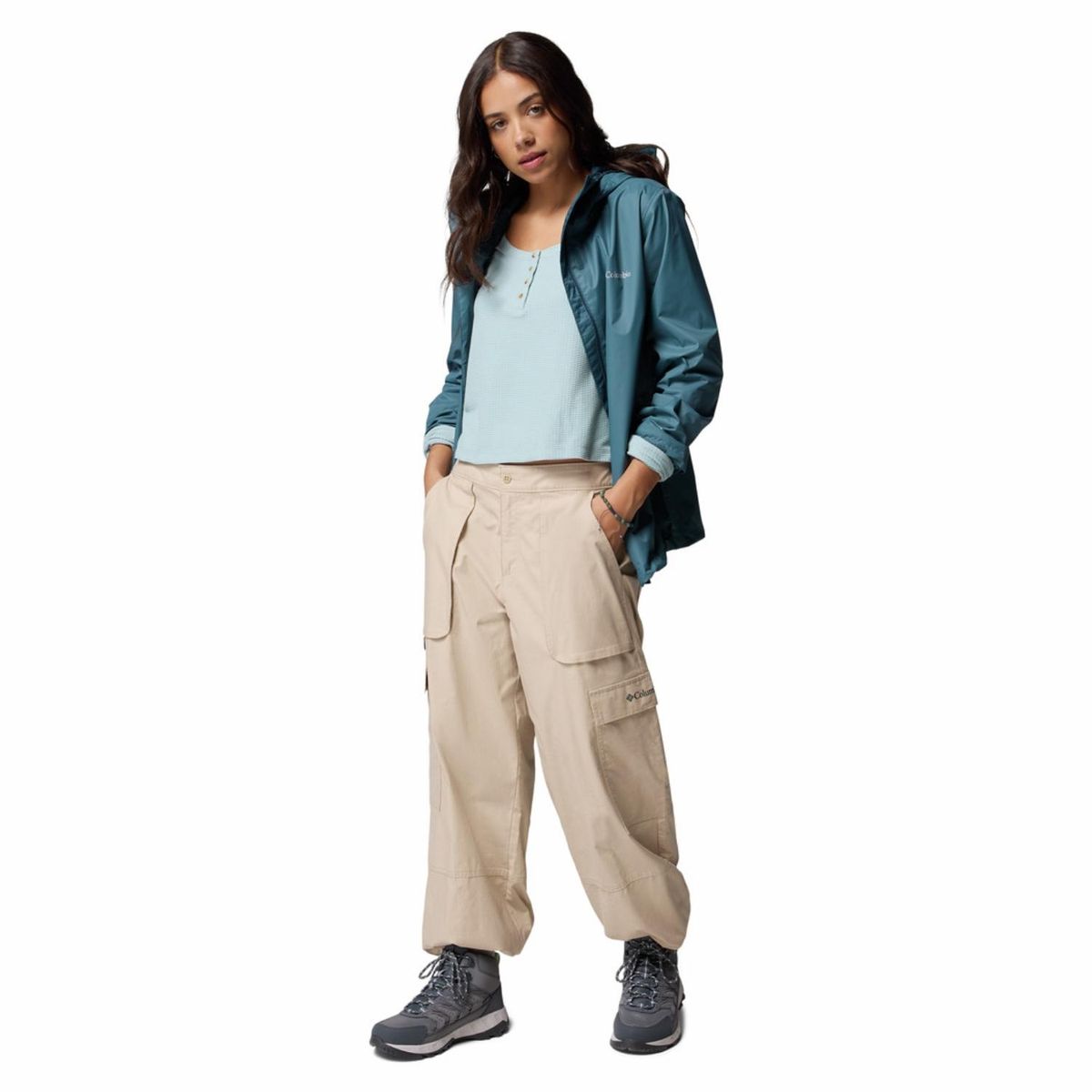 COLUMBIA - Cortaviento Deportivo Mujer Columbia