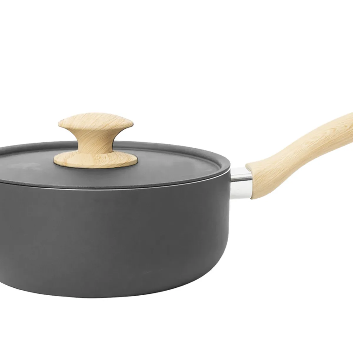 ILKO - Batería De Cocina 7 Piezas Black Ilko