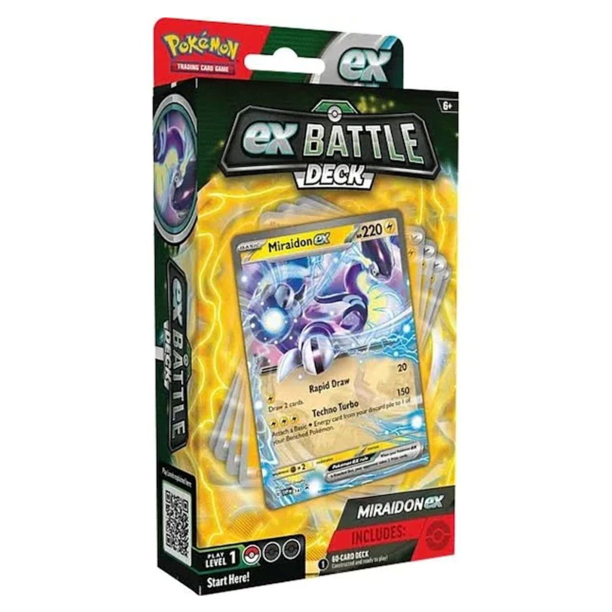 POKEMON - Cartas Pokemon: Miraidon ex Battle Deck
