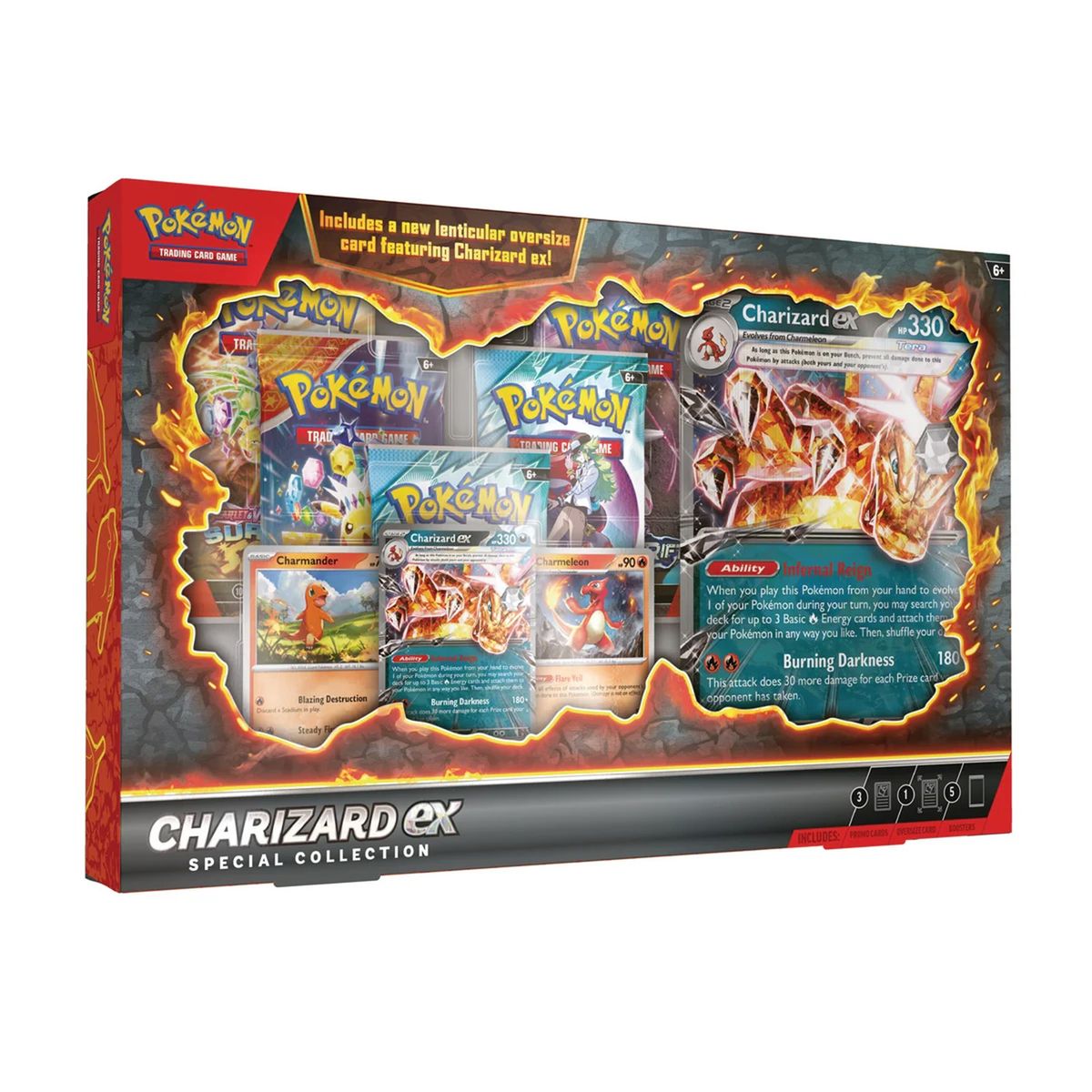 DEVIR - Cartas Pokemon TCG: Charizard ex Special
