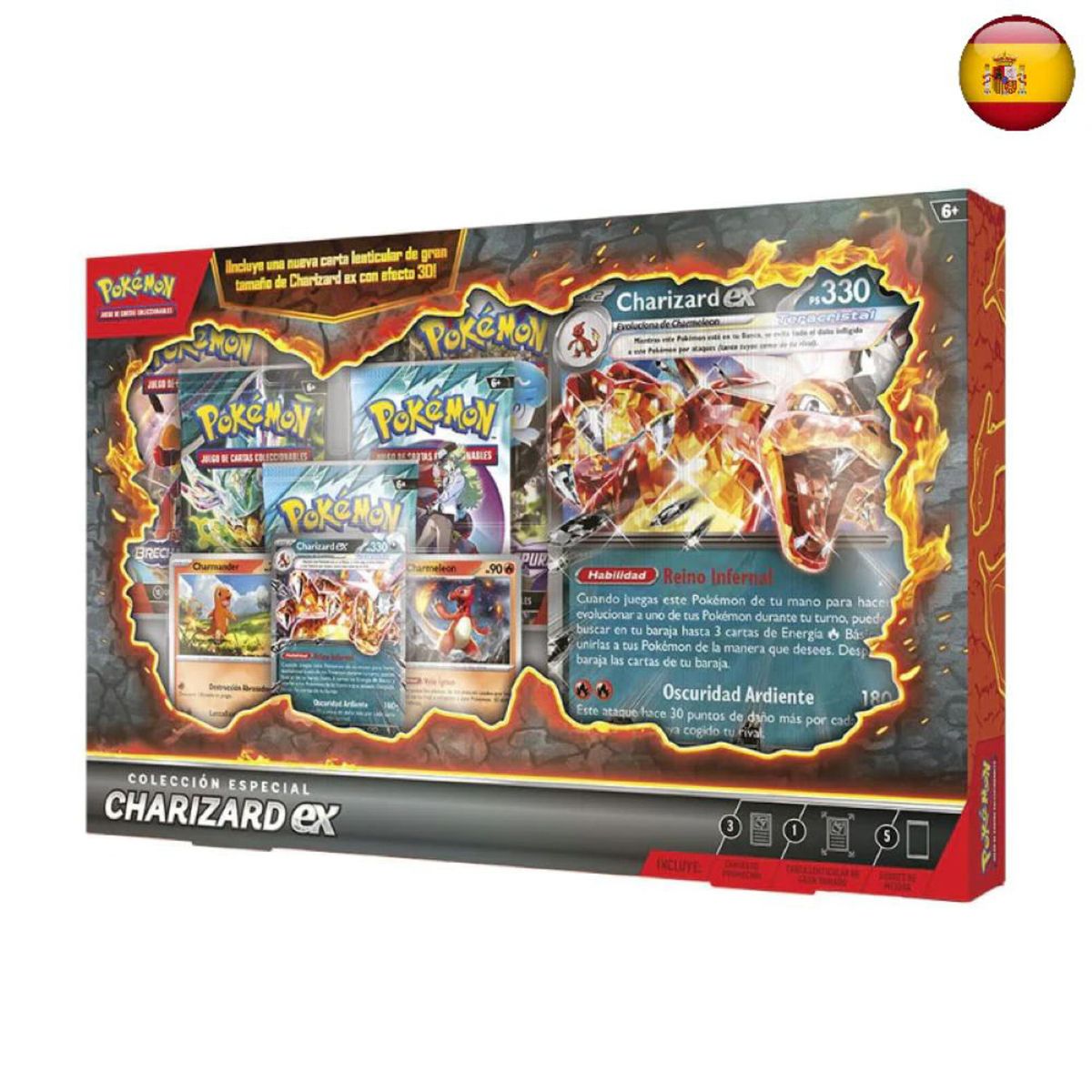 DEVIR - Cartas Pokemon: Colección Especial Charizard ex
