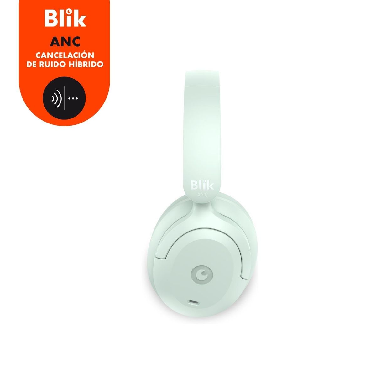 BLIK - Audífono Over Ear Bluetooth Soul 900 Verde Blik