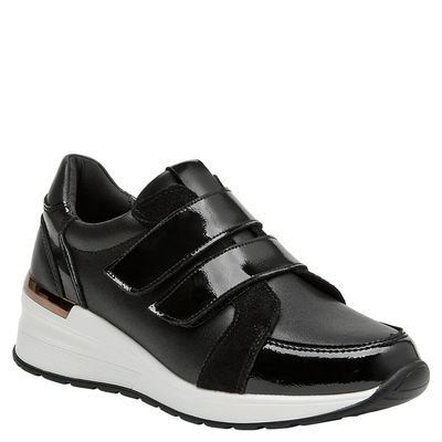 Imagen 2 del producto Zapatilla Urbana Mujer Cuero Negro