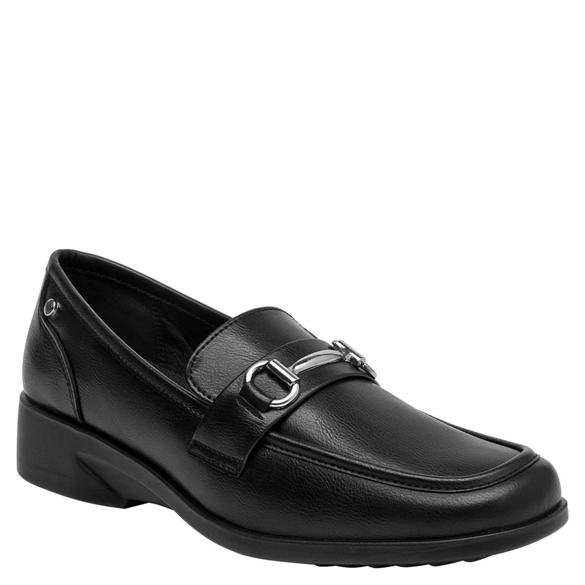 BRUNO ROSSI - Zapato Casual Mujer Cuero Negro Bruno Rossi