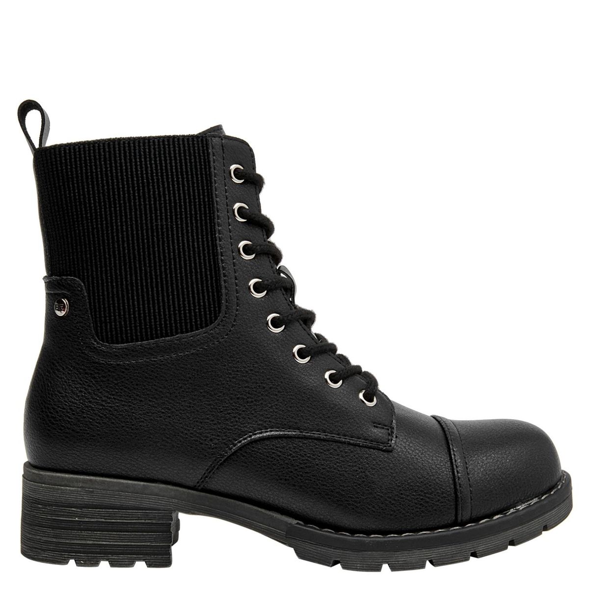 BRUNO ROSSI - Botin Mujer Cuero Negro Bruno Rossi