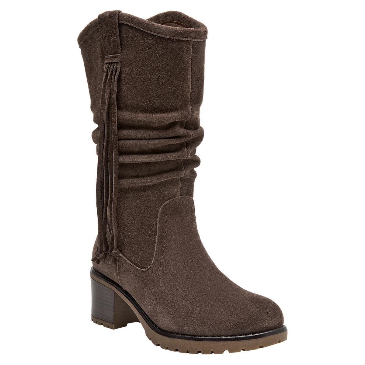 BRUNO ROSSI - Bota Mujer Café Oscuro Bruno Rossi