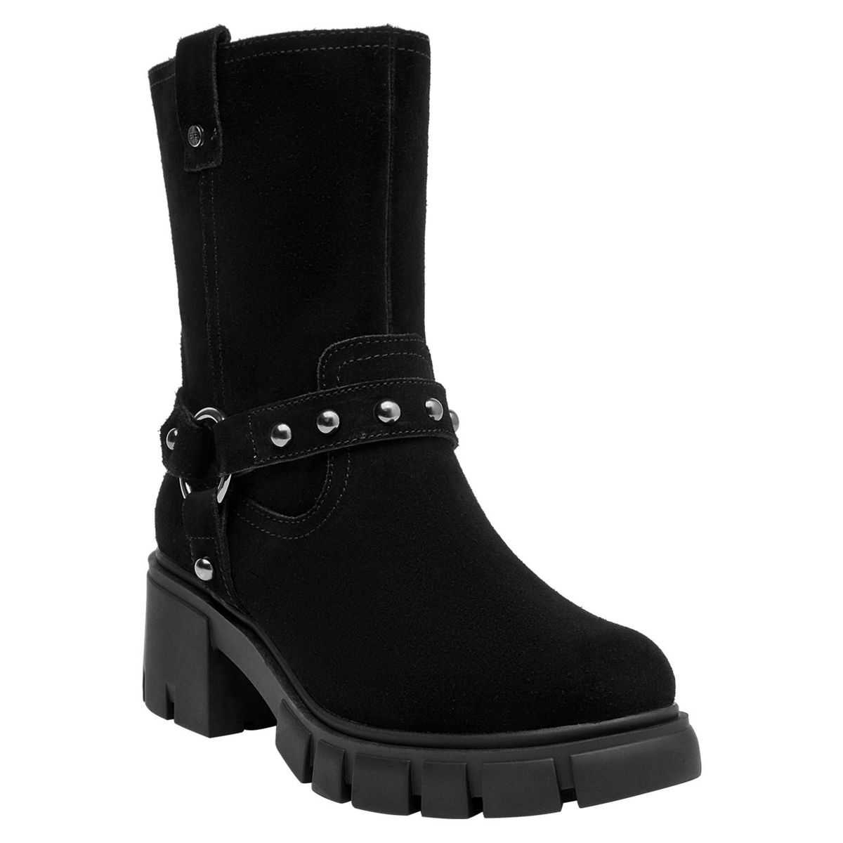 BRUNO ROSSI - Bota Mujer Gamuza Negro Bruno Rossi