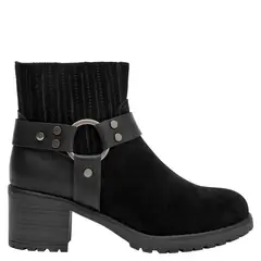 BRUNO ROSSI - Botin Mujer Negro