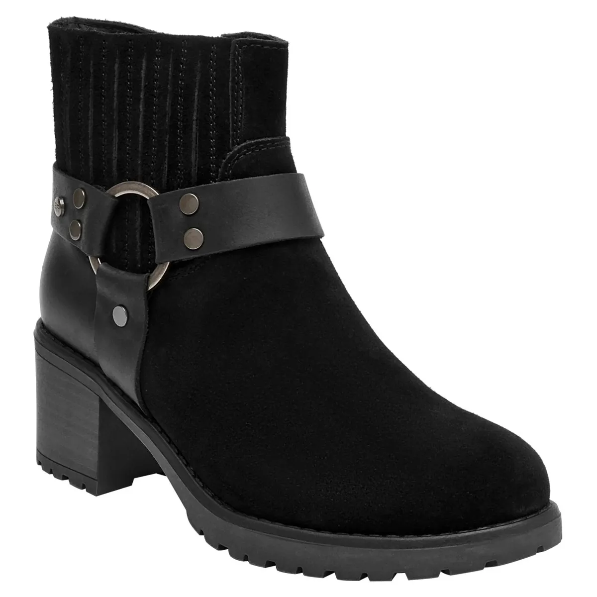BRUNO ROSSI - Botin Mujer Negro Bruno Rossi