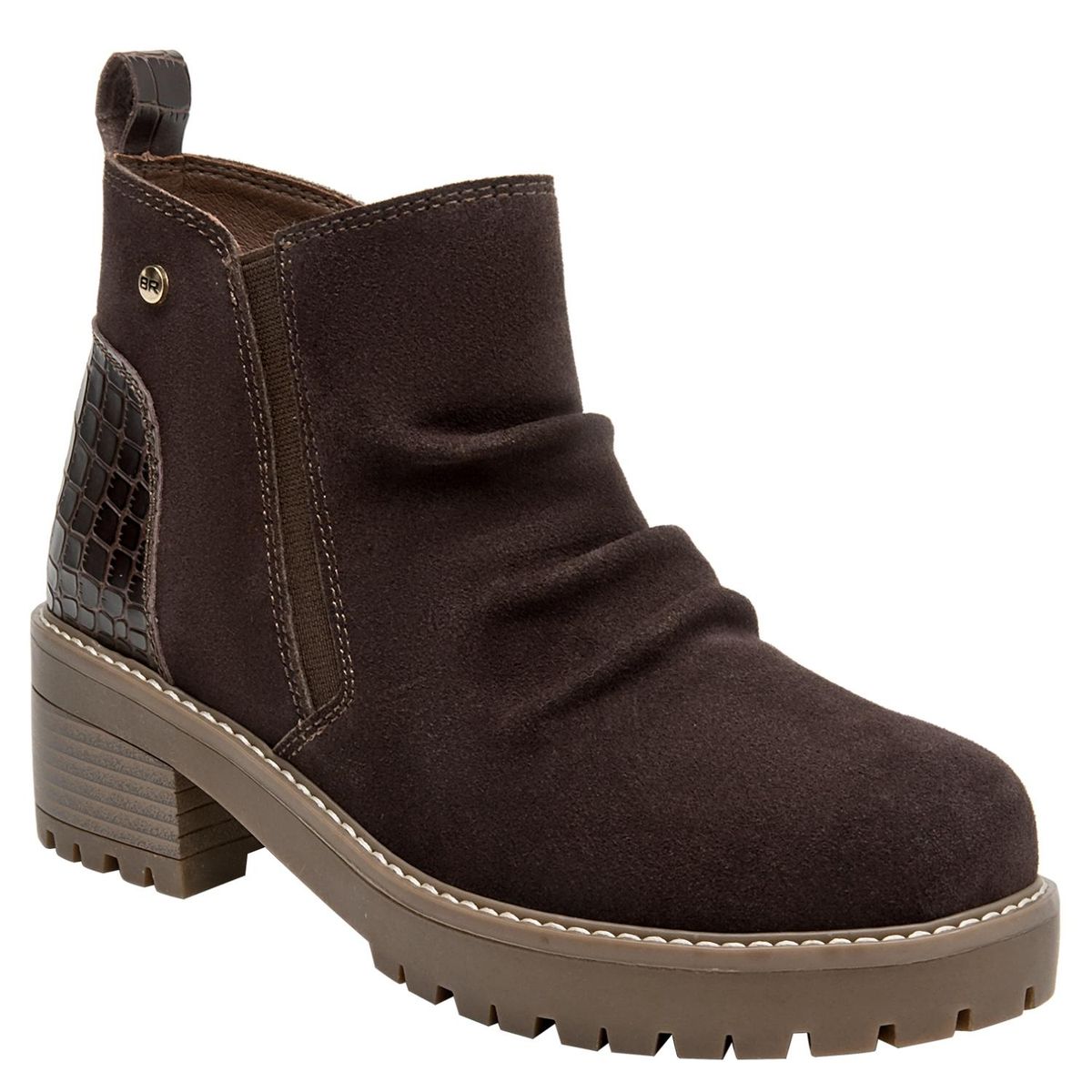 BRUNO ROSSI - Botin Mujer Café Oscuro Bruno Rossi