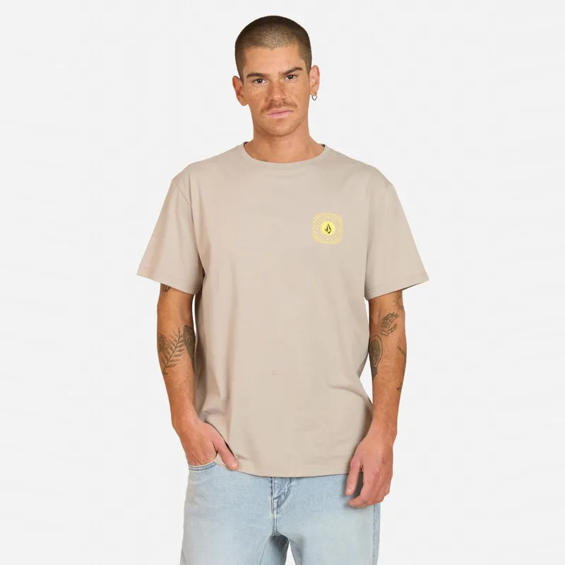 VOLCOM - Polera Manga Corta Algodón Hombre Volcom