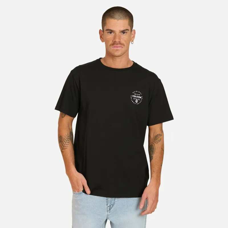 VOLCOM - Polera Manga Corta Algodón Hombre Volcom