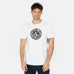 VOLCOM - Polera Manga Corta Algodón Hombre