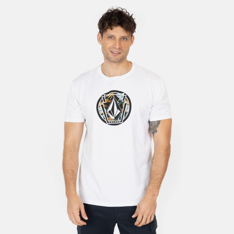 VOLCOM - Polera Manga Corta Algodón Hombre Volcom