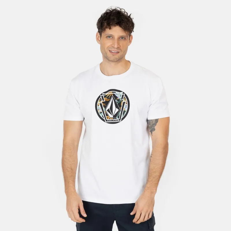 VOLCOM - Polera Manga Corta Algodón Hombre Volcom