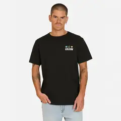 VOLCOM - Polera Manga Corta Algodón Hombre