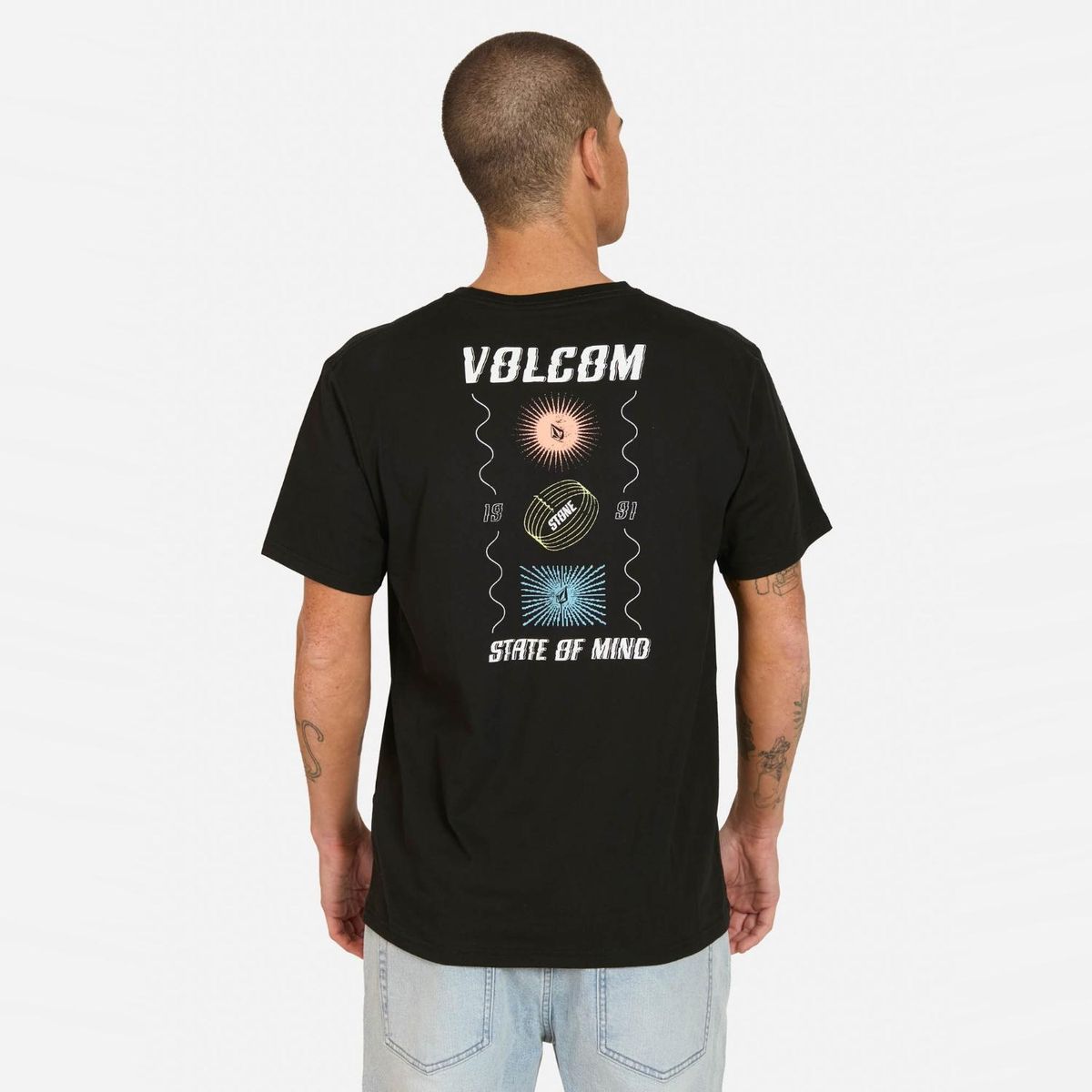 VOLCOM - Polera Manga Corta Algodón Hombre Volcom