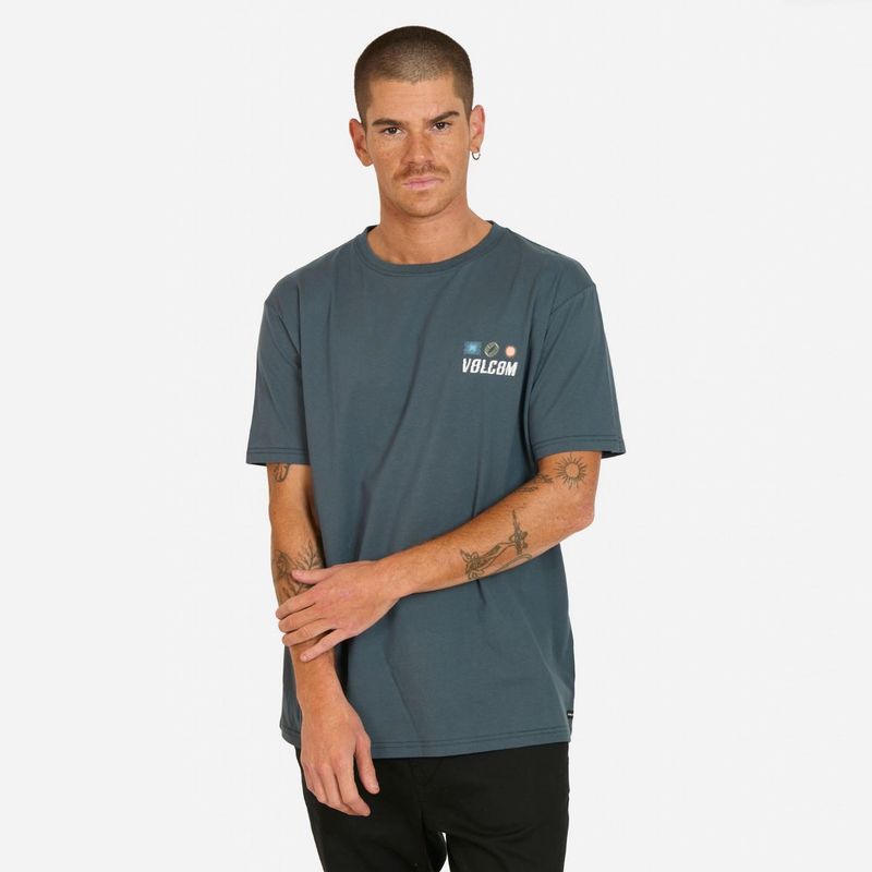 VOLCOM - Polera Manga Corta Algodón Hombre Volcom