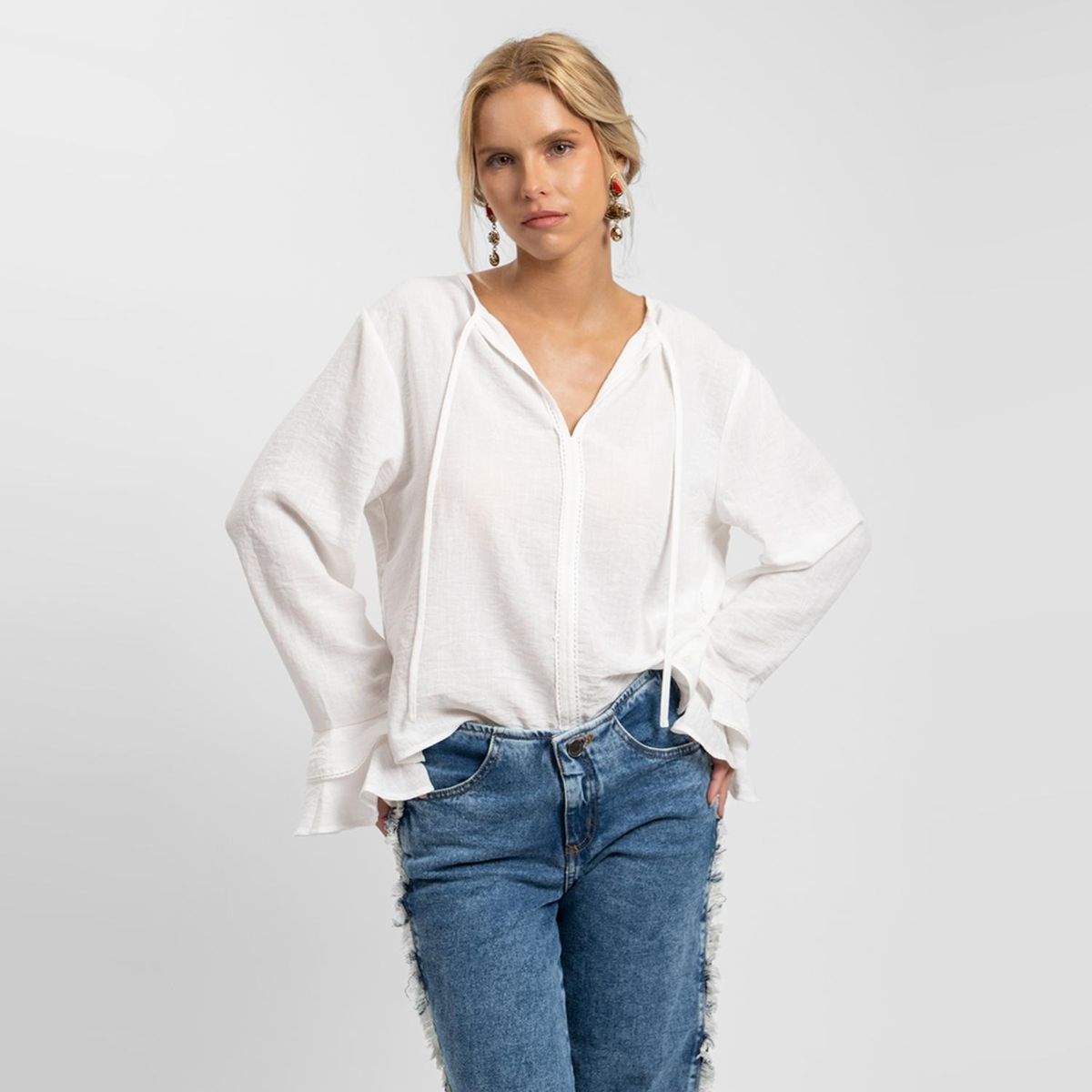 LOLITA POCKET - Polera Mujer Lolita Pocket