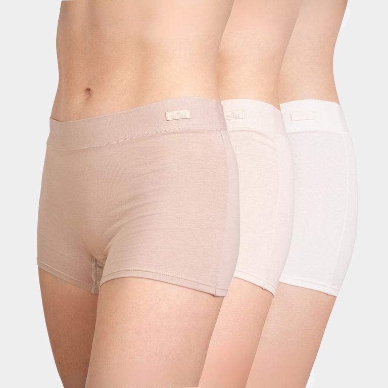 Pack 3 Short Algodon Mujer