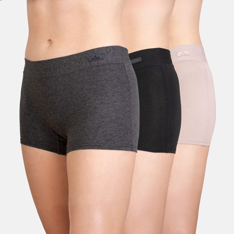 Pack 3 Short Algodon Mujer