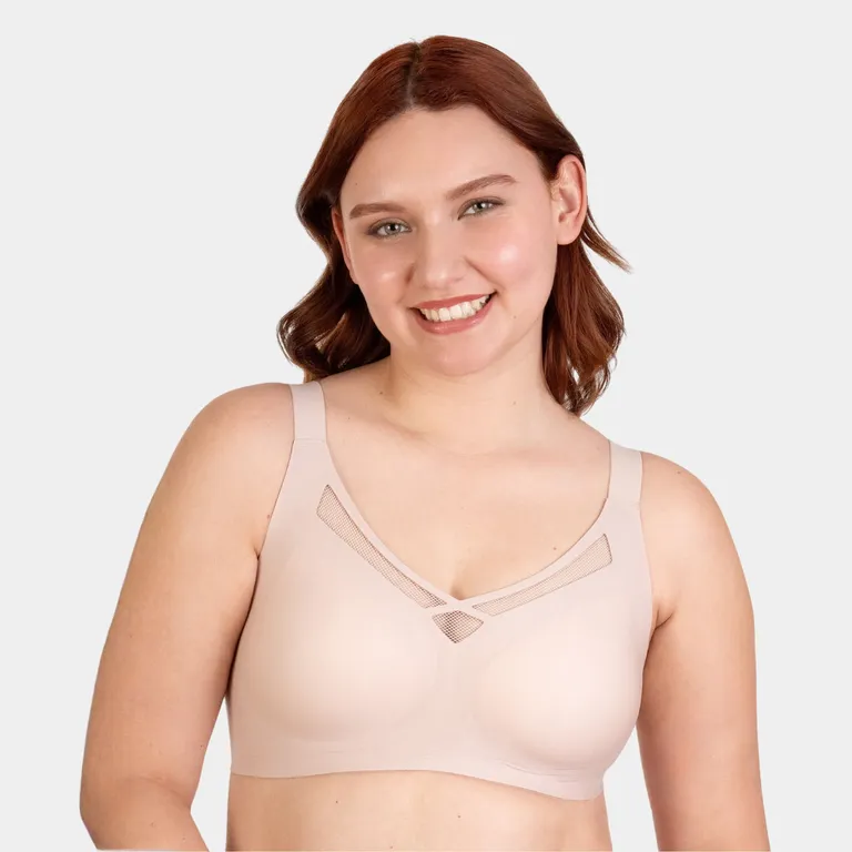 Sostén Microfibra con Padding Removible y Strap Demostable Mujer