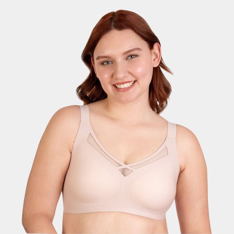 Sostén Microfibra con Padding Removible y Strap Demostable Mujer