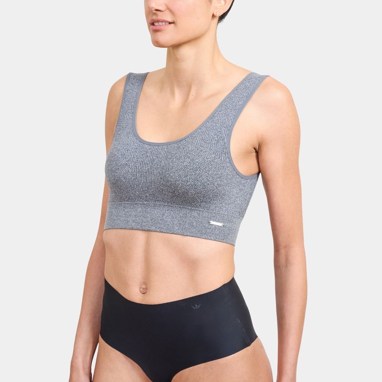 Peto Seamless Rib Padding Removible Mujer