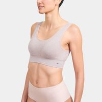 Peto Seamless Rib Padding Removible Mujer